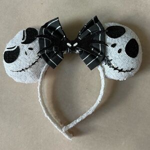 Nightmare before Christmas Jack skellington Minnie mouse ears